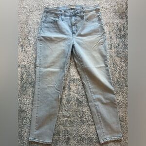 Madewell MidRise Skinny Crop- Coolmax- size 30